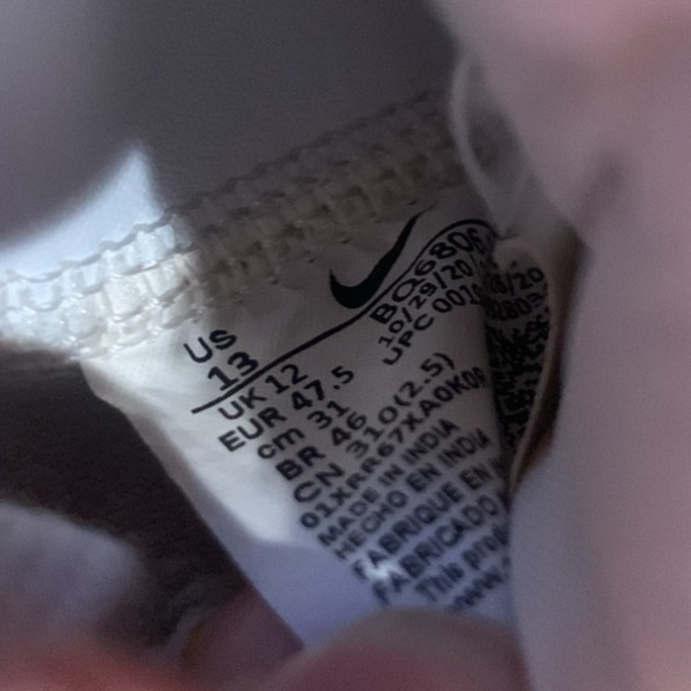Nike Blazer Mid ‘77 Vintage White Black Gym Shoe - Picture 13 of 14